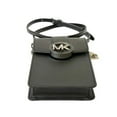 thumbnail image 7 of Michael Kors Womens Carmen Small Logo Smartphone Crossbody Bag (Black/Silver)35H3SNMC5L-001, 7 of 7