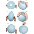 thumbnail image 4 of Pack Of 3 Round Paper Lanterns Lamp Wedding Birthday Party Decoration, 4 of 4