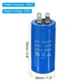 thumbnail image 2 of Uxcell 100uF/MFD 250VAC 15% Tolerance 50/60Hz CD60 Run Capacitor, 2 of 5