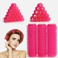 thumbnail image 1 of Small Size Hair Roller-Self Grip Hair Curler Mini Sized Hairdressing Tools, Salon Curly Style for Short Hair, Pack of 36 Small 0.6 Inch (Pink), 1 of 6