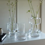LSA International Metropole Kaliningrad Vase, H33cm, Clear, Glass