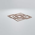 thumbnail image 4 of Ekena Millwork 15 3/8"W x 15 3/8"H x 1/4"T Medium Norwood Decorative Fretwork Wood Wall Panels, Cherry, 4 of 18
