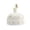 White, variant on HuiXinOu Islamic Ramadan Resin Decor, Handcrafted Mosque Model and Tower Ornament, Storage Function Figurine, Perfect for Home Display and Ramadan Decoration