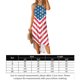thumbnail image 2 of Faldas largas Día de la Independencia Mujer Sling Dress Vestido sin mangas Seaside Sundress (Azul M) Cgtredaw Azul T M para Mujer, 2 of 8