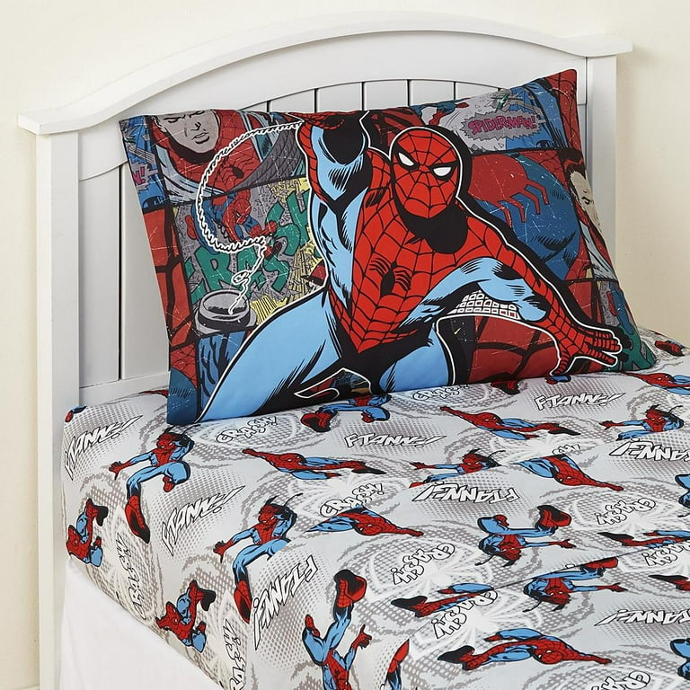 Walmart spiderman comforter top