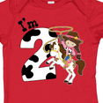 thumbnail image 4 of Inktastic I'm Two-cowgirl Riding Horse Birthday Girls Baby Bodysuit, 4 of 5