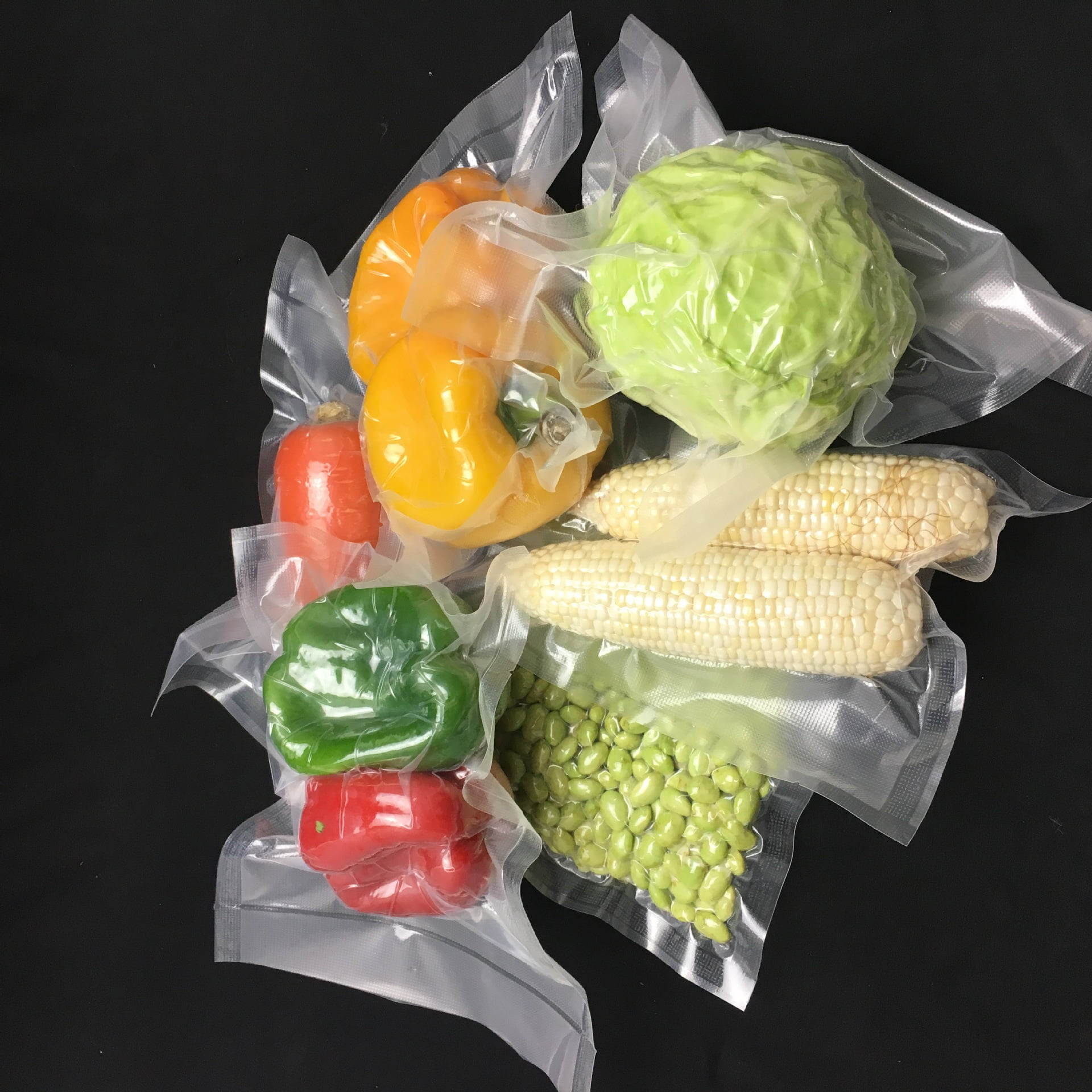 HOOFUN Vacuum Sealer Bags, 100 Count 8" x 12" Quart Size Freezer Bags