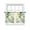 Green/Blue, variant on Sage Green Leaves Sheer Curtains 54 Inch Length 2 Panels Set Window Treatments, Summer Botanical Farmhouse Watercolor Leaf Rod Pocket Semi Curtains for Living Room/Bedroom/Kitchen, 104"W x 54"L