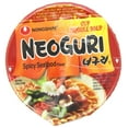 thumbnail image 4 of Nongshim Cup Noodle Soup (6 Pack, Spicy Seafood ) Plus NineChef Brand Long Handle Spoon, 4 of 9