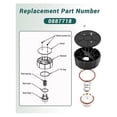 thumbnail image 4 of 1 Inch Backflow Convert Kit Fit for Watts Replace 0887718, 4 of 5