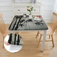 thumbnail image 2 of Acheng Bamboo Tree Square Tablecloth Waterproof 100% Polyester Fiber 46*46, 2 of 8