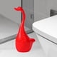 thumbnail image 2 of Escobilla de inodoro con forma de cisne con soporte, escobilla de inodoro higiénica, escobilla de limpieza, de piezaza, escobilla de limpieza para Gloria Cepillo de limpieza de baños, 2 of 9