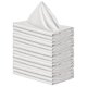 thumbnail image 1 of 12 piezas de servilletas de tela blancas de 12 pulgadas para cocina, servilletas de mesa lavables y reutilizables de mezcla de algodón, 1 of 2