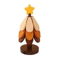 thumbnail image 3 of Salvamanteles de madera para árboles, manteles individuales para platos calientes, adornos resistentes al calor, decoración de mesa, posavasos 3 capas, 3 of 9