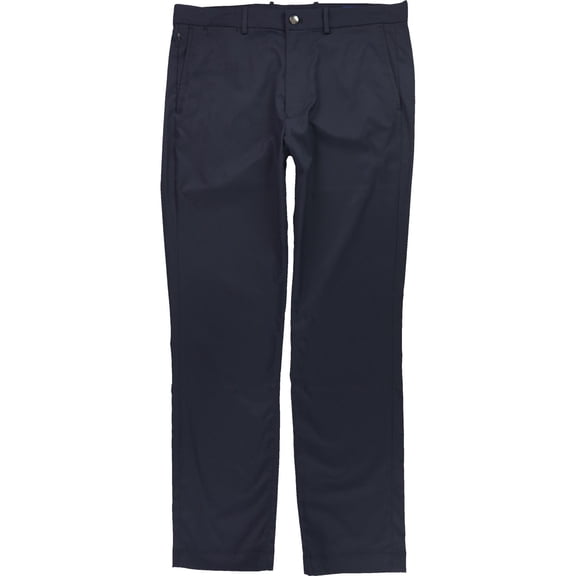 Ralph Lauren Mens Tailored Fit Casual Chino Pants, Blue, 33W x 32L