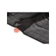 thumbnail image 5 of Bufanda de invierno cálida de imitación de cachemira INSPIRE CHIC, chal largo de color sólido con flecos para mujeres y hombres 78.7"x27.6" negro, 5 of 6