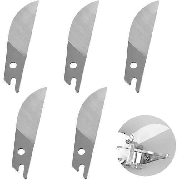 Yoqb 5pcs Miter Shears Replacement Blade Universal Trunking Shears Sharp Blades Crafting Quarter Round Hand Tool A110