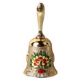 thumbnail image 2 of Retro Style Call Bell, Alloy Material Hand Bell With Rounded Handle, Clear Sound For Training Pets, Waking Families, Signaling Students, 2 of 8
