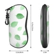thumbnail image 5 of ZICANCN Sunglasses Soft Case, Leaves Print Neoprene Zipper Eyeglass Case for Men Women, 5 of 9