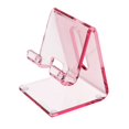 thumbnail image 1 of Soporte de escritorio estético acrílico OfficeGoods para teléfono, color rosa, 1 of 8
