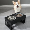 thumbnail image 1 of Platos para perros de altura ajustable comedero lento seguro para promover la digestión cuencos elevados de acero inoxidable antideslizantes para alimentos para mascotas para el ANGGREK Otros, 1 of 8