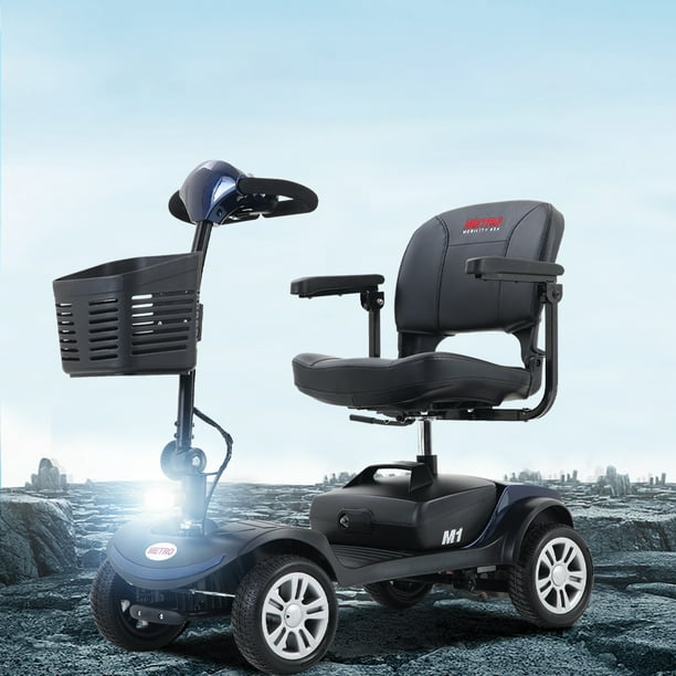 Outdoor Seniors Mobility Scooters for Handicap, 4 Wheel Electrical