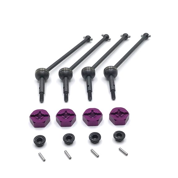 4* RC CVD Drive Shaft For WLtoys 1/14 144001 1/12 124018 124019 RC Accessories