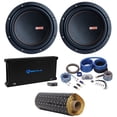 thumbnail image 1 of (2) Memphis Audio MOJO 610D2 10" 2200w Competition Subwoofers+Amplifier+ROCKMAT, 1 of 13