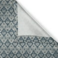 thumbnail image 4 of Ambesonne Victorian Valance Pack of 2, Baroque Nostalgia Floral, 54"X12", Blue Grey and Tan, 4 of 5