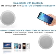 Marine Bluetooth Waterproof Speakers Boat Motorcycle Car Stereo Sound System for SPA Room