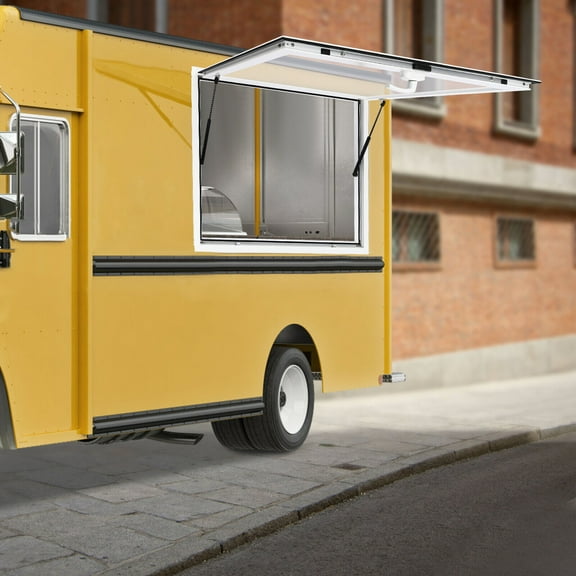Concession Window for Food Truck, Food Truck Service Window Concession Stand Serving Window