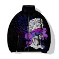 thumbnail image 3 of Abrigos para hombre con estampado de esculturas de arte personalizadas y de moda Ropa para hombre moderna y versátil Abrigo cómodo y cálido, 3 of 5