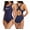 Navy, variant on Adoretex Guard Xtra Life Lycra Fit Back Swimsuit with Soft Cups (FGP15) - Navy - 44
