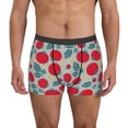 thumbnail image 2 of Goofa Tomato Printed Men's Boxer Briefs Underwear, Moisture-Wicking Underwear, Trunk,Soft and Breathable Cotton Underwear-Medium, 2 of 9