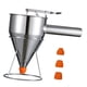 thumbnail image 5 of Embudo dispensador de masa para repostería con boquillas de silicona. Embudo para repostería. 1200ML, 5 of 9