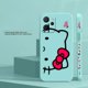 thumbnail image 3 of Cute Hello K-Kitty Line Cat Phone Case For OPPO Realme 10 9 8 8I C30 C31 C33 C35 C55 GT NEO 2 3 5 NARZO 50 5G Case Funda Shell, 3 of 5