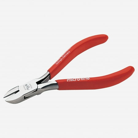 

NWS 4.25 Micro Side Cutter - Flush Cut - MicroFinish - Plastic Grip