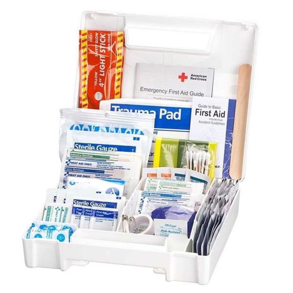 Bulk First Aid kit, Plastic, 10 Person 711340