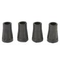 thumbnail image 1 of 4 Pieces 4cm Replacement Rubber Tips End for Walking Trekking Poles Sticks, 1 of 4
