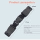 thumbnail image 3 of Clip de arnés de pecho para niños, protector antideslizante con clip de pecho para bebé, compatible con asientos, cochecitos, tronas, mochilas escolares, arnés universal (negro de 2), 3 of 5