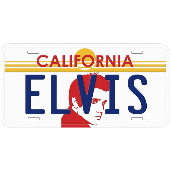 Elvis TAG12 Novelty Car Auto License Plate