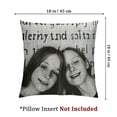 thumbnail image 4 of BANET Throw Pillow Cover Case I Because You are Pillow Covers Set of 2,Soft Decorative Throw Pillow Case for Living Room Bedroom Sofa Couch Cushion Covers 20x20in, 4 of 7