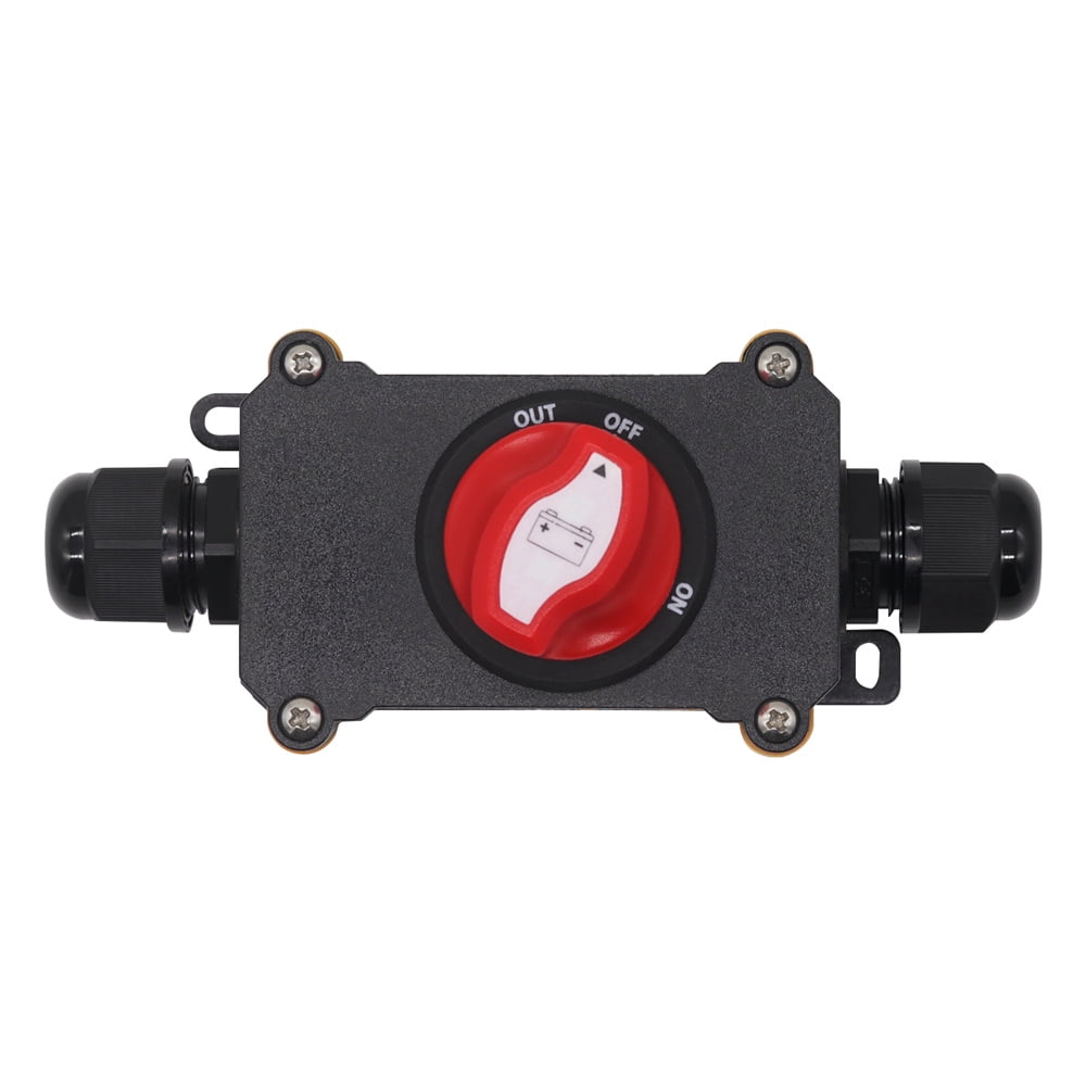 Yassdwbn 150A Battery Waterproof Disconnect Switch Cut Off Power Switch For Car, Vehicle