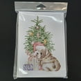 thumbnail image 3 of Carolines Treasures CK8214GCA7P Bulldog English Bulldog Puppy Christmas Presents and Tree Greeting Cards and Envelopes, 3 of 3