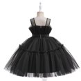thumbnail image 4 of 12M-7T Toddler Girls Lace Tulle Tutu Dress, Esho Flower Girl Wedding Ball Gown, Kids Halloween Party Pageant Evening Dresses, 4 of 8