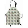 thumbnail image 1 of Leaves Apron, Abstract Minimal Ornamental Autumn Forest Leaf Designs in Pastel Tones Repetition, Unisex Kitchen Bib with Adjustable Neck for Cooking Gardening, Adult Size, Multicolor, by Ambesonne, 1 of 4