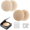 thumbnail image 1 of LUXRUB Go Braless! Seamless Cake Nipple Covers Lifting Breathable Cake Covers Bra Ultra-Thin Invisible Nipple Pasties Covers, 1 of 1