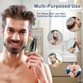 SUPTREE Electric Nose Hair Eyebrow Beard Trimmer Razor for Men
