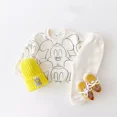 thumbnail image 4 of Conjunto de ropa de marca con estampado de Mickey y Minnie, trajes blancos para niños pequeños, Tops de algodón de dibujos animados y pantalones de chándal, 4 of 4