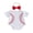 White, variant on BemeyourBBs Newborn Baby Baby Girls Baseball Outfits Cute Summer Romper Clothes Short Sleeve Round Neck Baseball Themed Embroidery Bodysuit and Headband Set